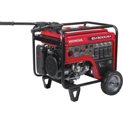 Honda EM5000SXK3AN iAVR Portable Generator 5,000 Peak/4,500 Rated Watts Electric Start