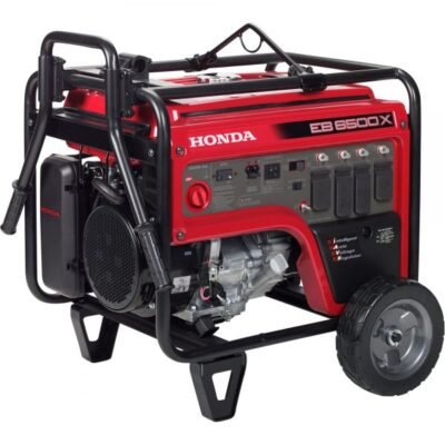 Honda EB6500X1AN iAVR Portable Generator 6,500 Peak/5,500 Rated Watts Commercial Grade