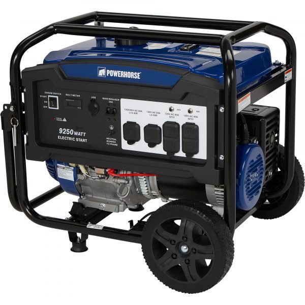 Powerhorse Portable Generator 9,250 Peak/7,500 Rated Watts Electric Start - Image 2