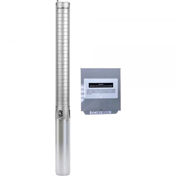 GOL SP-4 4in 3-Wire Deep Well Pump (3180 GPH, 2 HP) - Image 2