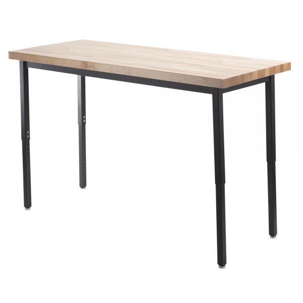 Luxor STANDE-48-BK/DW Meja Berdiri Dual