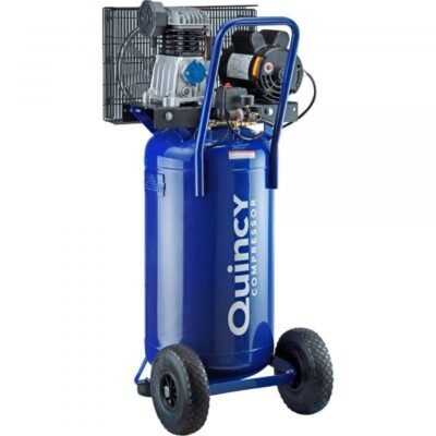 Quincy Q12124VPQ – Single-Stage Portable Electric Air Compressor (Vertical)