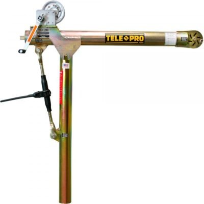 OZ Lifting OZTP1200DAV Tele-Pro Davit Crane 1,200 lbs Capacity (57.25″ Height)