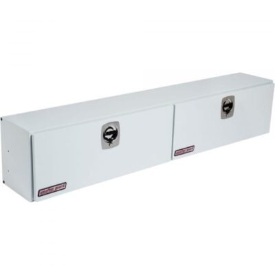 Weather Guard 297-3-02 Jumbo 96in Steel Super-Side Mount Tool Box (White)
