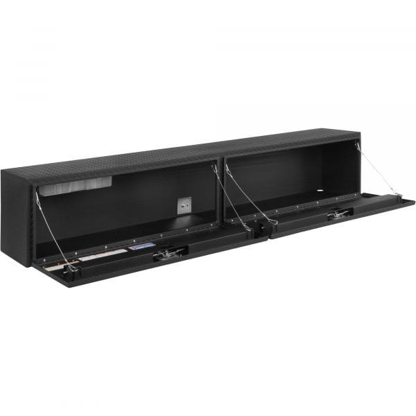 Weather Guard 391-52-02 90in Aluminum Super-Side Mount Truck Tool Box (Matte Black) - Image 2