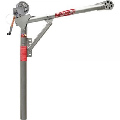OZ Lifting OZ500DAV Davit Crane 500 lbs Capacity (67″ H, Crane Only)