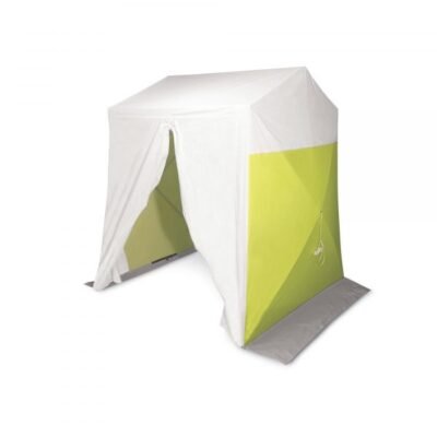 Allegro Deluxe Work Tent 9401-66 6x6ft White/Hi-Viz Lime