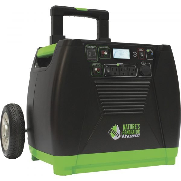 Nature Generator HKNGPTEL Elite Platinum High-Capacity Solar Generator (3600W / 7000W Surge) - Image 2