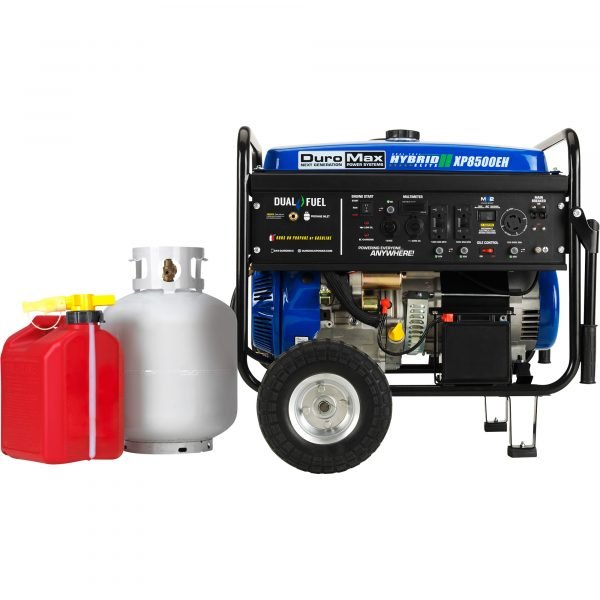 DuroMax XP8500EH Generator Portable Dual Fuel 7000W Electric Start - Image 2