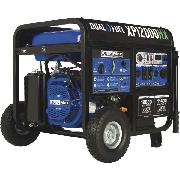 DuroMax XP12000HX Generator Portable Dual