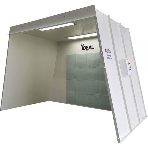 iDEAL PSB-AFOB1388 Open-Front Paint Booth (Single-Phase, 230V) - Image 2