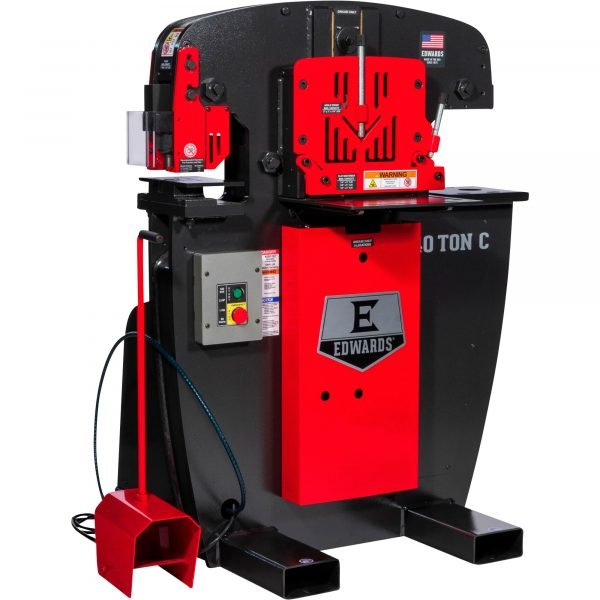 Edwards IW40C-1P120 40-Ton C Ironworker - 1PH 120V - Image 2
