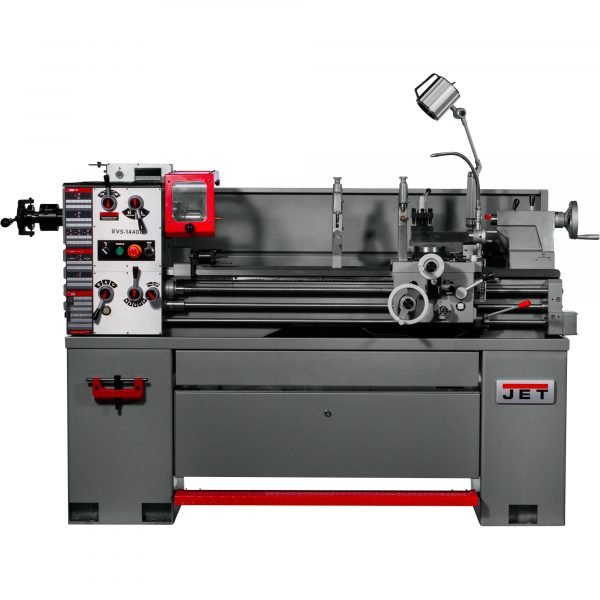 JET EVS-1440B Elite VS Lathe - 14x40in, Acu-Rite 203 DRO, Taper, Collet, 3HP - Image 2