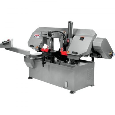 JET HBS-1220DC Semi-Automatic Dual Column Band Saw – 12x20in, 3 HP