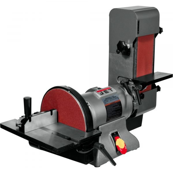 JET IBDG-436 Industrial Belt/Disc Grinder - 4x36in Belt, 9in Disc, 1 HP - Image 2