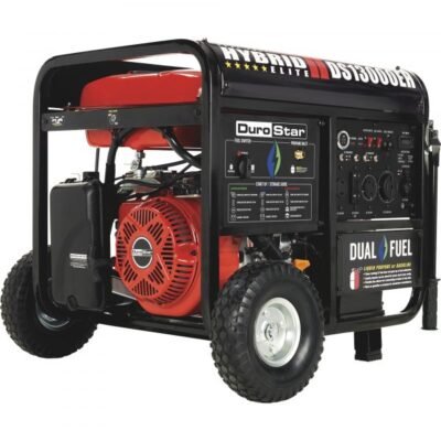 DuroStar DS13000EH Generator Portable Dual Fuel 10500W Electric Start