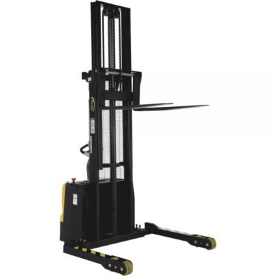 Vestil S3-125-AA 2,000/3,000 lbs Double Mast Electric Stacker (125 in Lift)