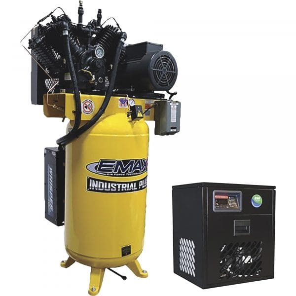 EMAX SP10V080V3PK - Silent Air Industrial Vertical Compressor - Image 2