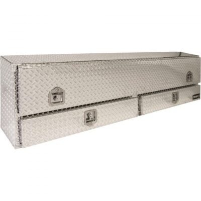 Buyers 1705641 72in Top-Mount Truck Tool Box w/ Drawers Diamond Plate