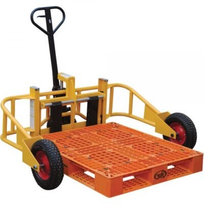 Vestil ALL-T-2 2,000 lbs All-Terrain Manual Pallet Jack