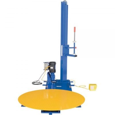 Vestil SWA-48 Semiautomatic Stretch Wrap Machine (Industrial Pallet Wrapper)
