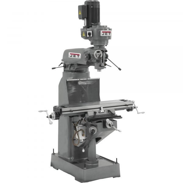 JET JVM-836-1 Vertical Milling Machine - 36in, 1.5 HP - Image 2