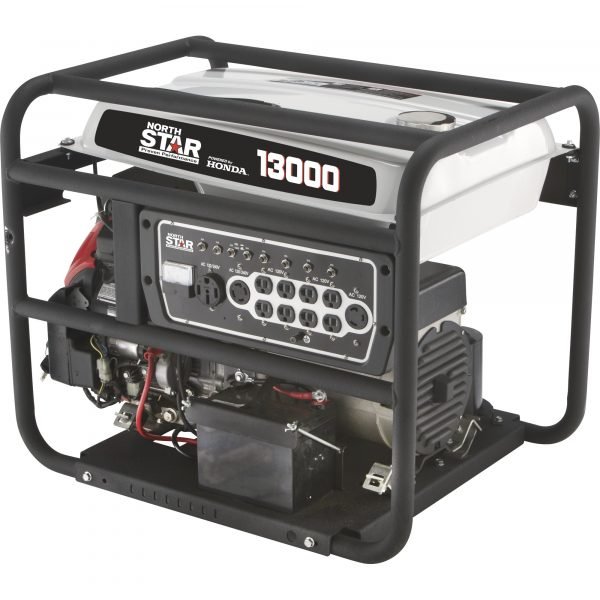 NorthStar Portable Generator w/ Honda GX630 13,000 Peak/10,500 Rated Watts Electric Start CARB - Image 2