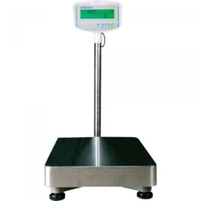 Adam Equipment 660 lb Floor Scale w/ Stainless Steel Platform & Large LCD Display