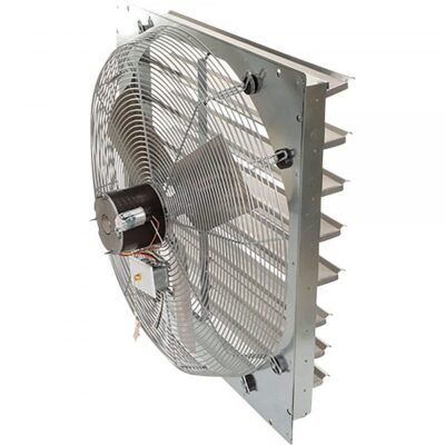 TPI CE-30-DS Direct Drive Exhaust Fan with Shutter (30in)