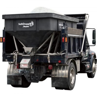 SaltDogg SHPE6000 Electric Poly Hopper Spreader – 6.0 Cu. Yd