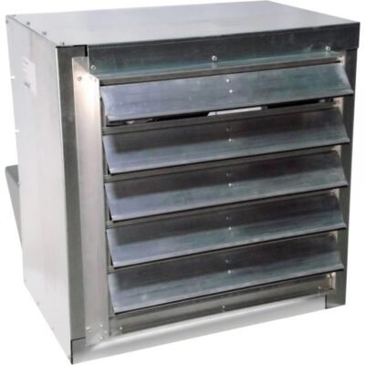 Canarm ADD30CBS30300BM 30in Direct Drive Exhaust Fan w/ Cabinet & Shutter (13300 CFM)