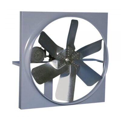 Canarm XB24CBS30100M 24in 3-Phase Belt Drive Exhaust Fan w/ Shutter (7207 CFM)
