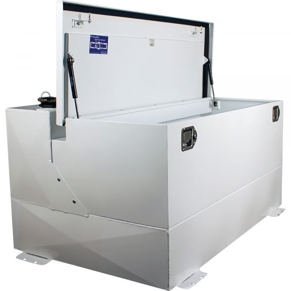 Better Built 29224168 Transfer Fuel Tank Toolbox Combo 75-Gal Rectangular White - Image 2