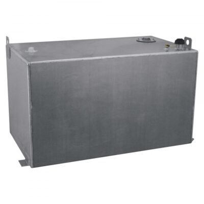 RDS 73217 Aluminum Transfer Fuel Tank 200 Gal Rectangular Smooth Finish