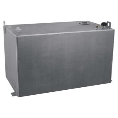 RDS 73216 Aluminum Transfer Fuel Tank 150 Gal Rectangular Smooth Finish