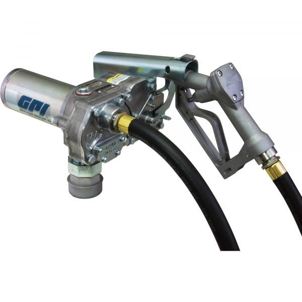 RDS 73960 Aluminum Transfer Fuel Tank/Toolbox Combo w/ GPI 15 GPM Pump 90 Gal Diamond Plate - Image 2