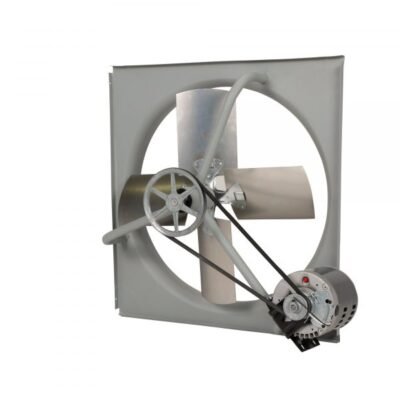 TPI CE24B3 Commercial Belt Drive Exhaust Fan (24in, 3000 CFM, 3-Phase)