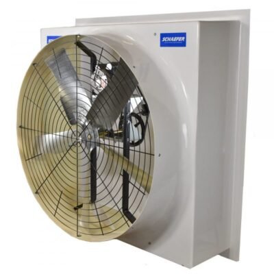 Schaefer FFM485G1-3 Flush Mount Belt Drive Exhaust Fan (48in, 22370 CFM)