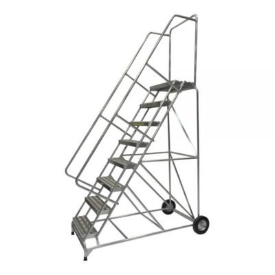 Ballymore 8-Step Wide Base Aluminum Ladder Grip Strut (113in H)