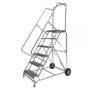Ballymore 6-Step Aluminum Rolling Ladder