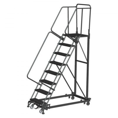 Ballymore ML083221P 8-Step Rolling Ladder 110″H Perforated