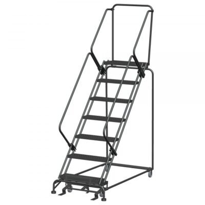 Ballymore SPL-7-X 7-Step Safety Lock Ladder 103″H Serrated
