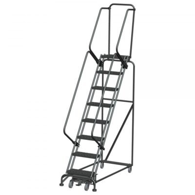 Ballymore WA082414P 8-Step Narrow Aisle Ladder 113″H Perforated
