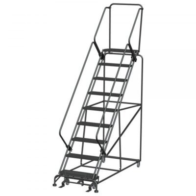 Ballymore SPL-9-X 9-Step Safety Lock Ladder 123″H Serrated