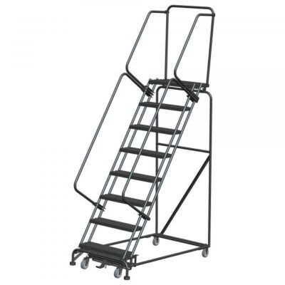 Ballymore WA082414X 8-Step Narrow Aisle Ladder 113″H Serrated