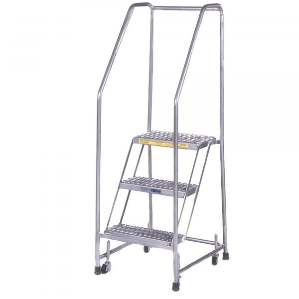 Ballymore 6-Step Aluminum Rolling Ladder