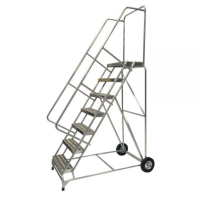 Ballymore 7-Step Wide Base Aluminum Ladder Grip Strut (103in H)
