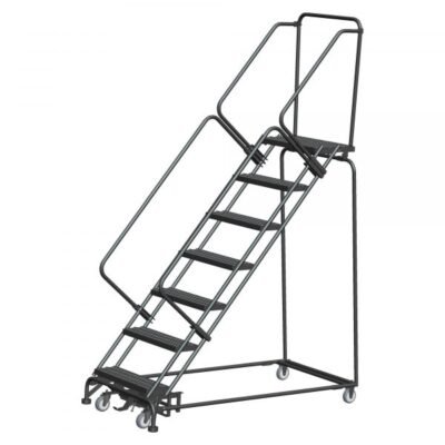 Ballymore WA-SW72414X 7-Step Narrow Gate Ladder 103″H Serrated
