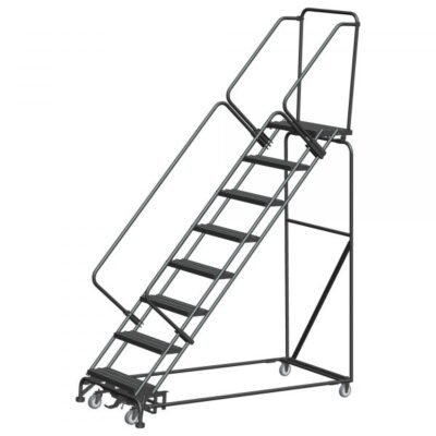 Ballymore WA-SW82414X 8-Step Narrow Gate Ladder 113″H Serrated