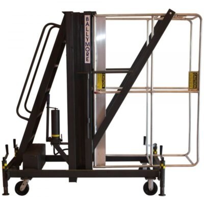 Ballymore BALLYPAL 35TSL157 Semi-Electric Pallet Stacker 3500 lb Capacity 157-inch Lift Height